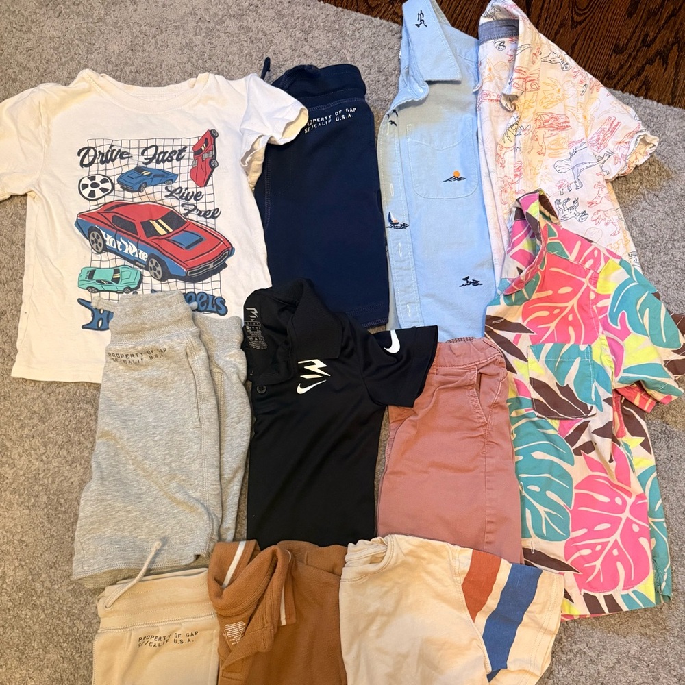Boys size 5 spring/ summer clothing bundle